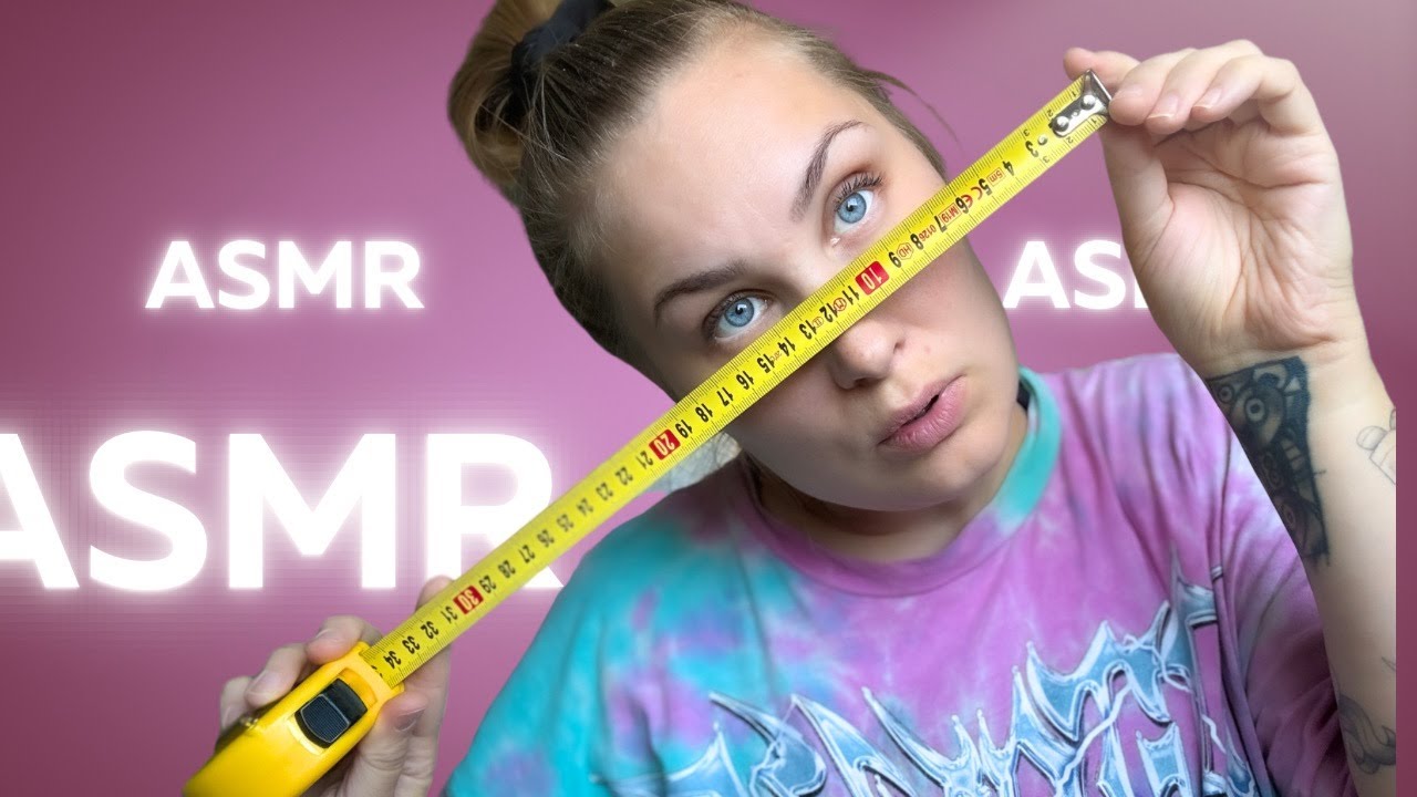ASMR SUOMI 💖CLOSE UP💖mittaan kasvosi ja sinä nukahdat😴 - Personal attention