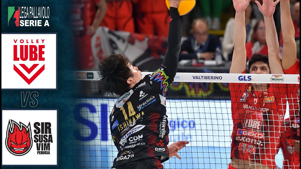 Perugia vs. Lube | Superlega Playoffs - Semi Finals Game 5 | Volleyball