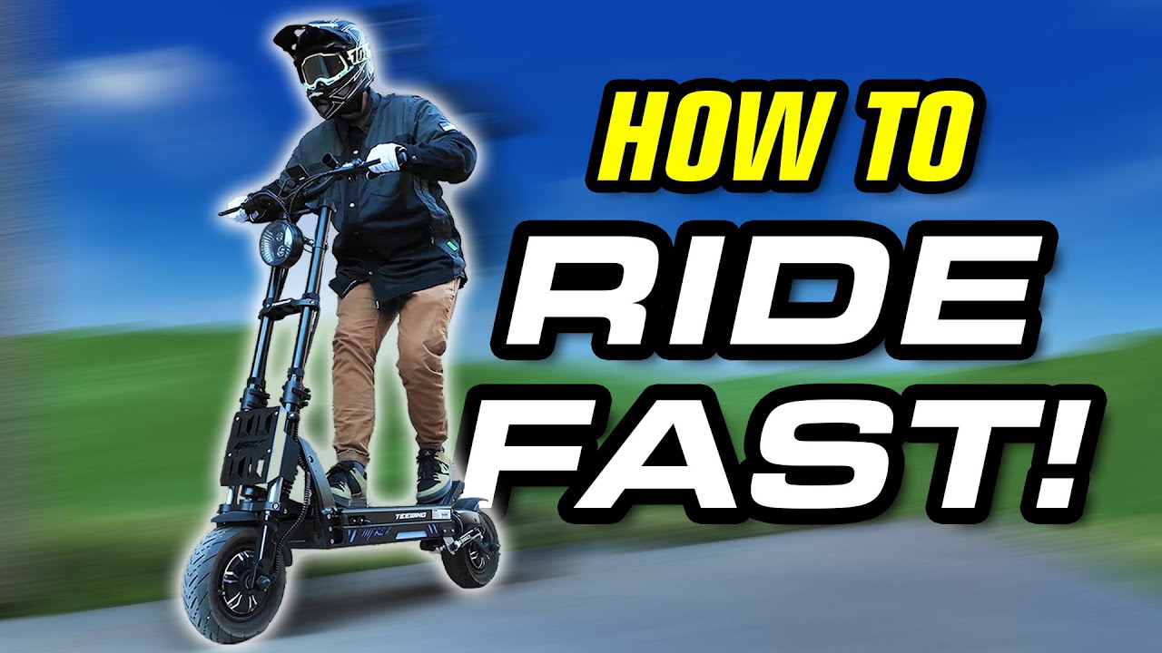 Advanced Electric Scooter Riding Tips & Techniques!