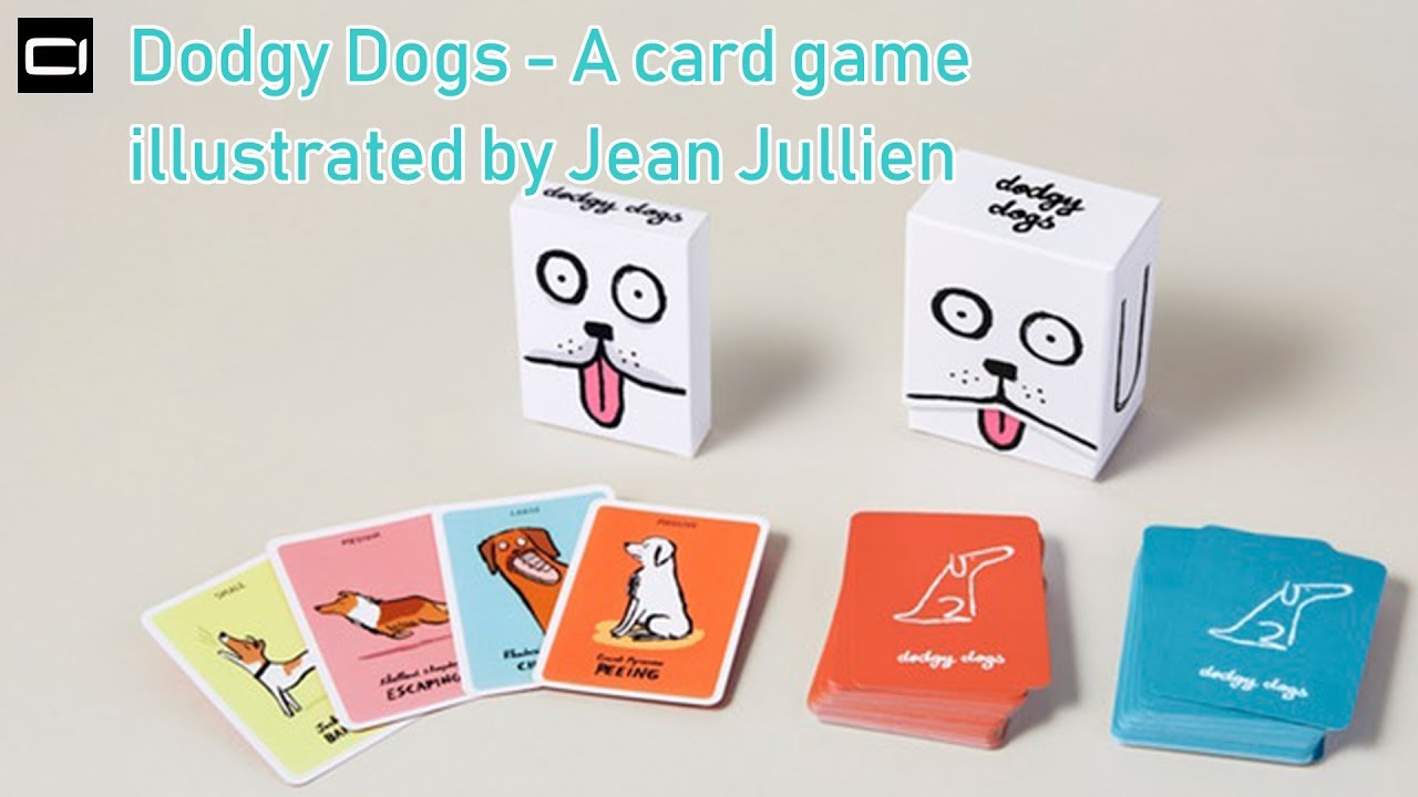 Dodgy Dogs   A card game illustrated by Jean Jullien