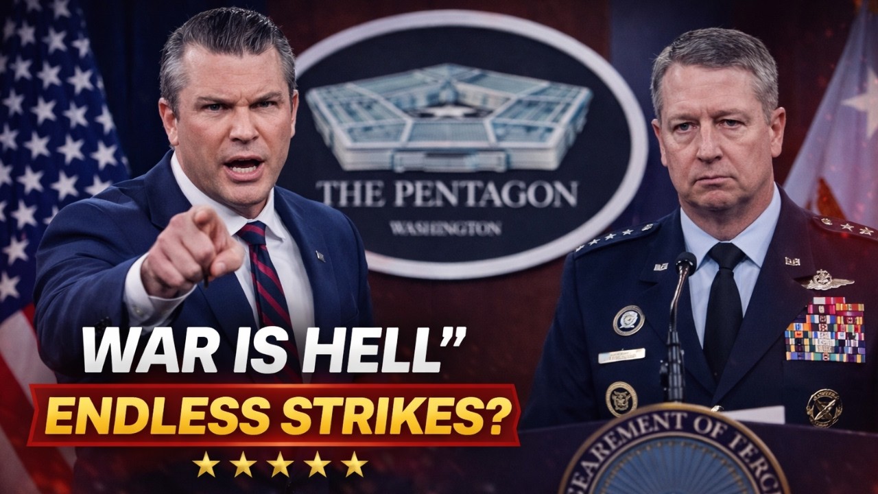 “War Is Hell”, Hegseth Defends Iran War Strategy, Israel Support, Vows Endless Strikes