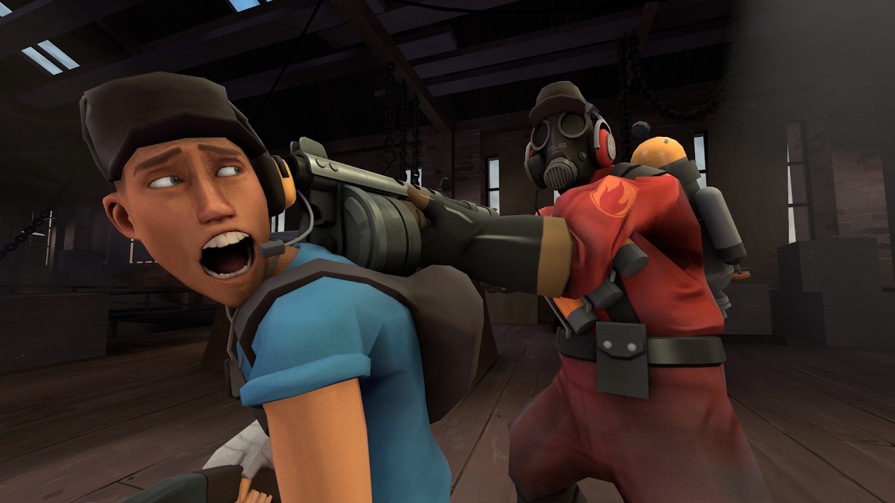[TF2]: yeah, using Pyro with a shotgun is fun.