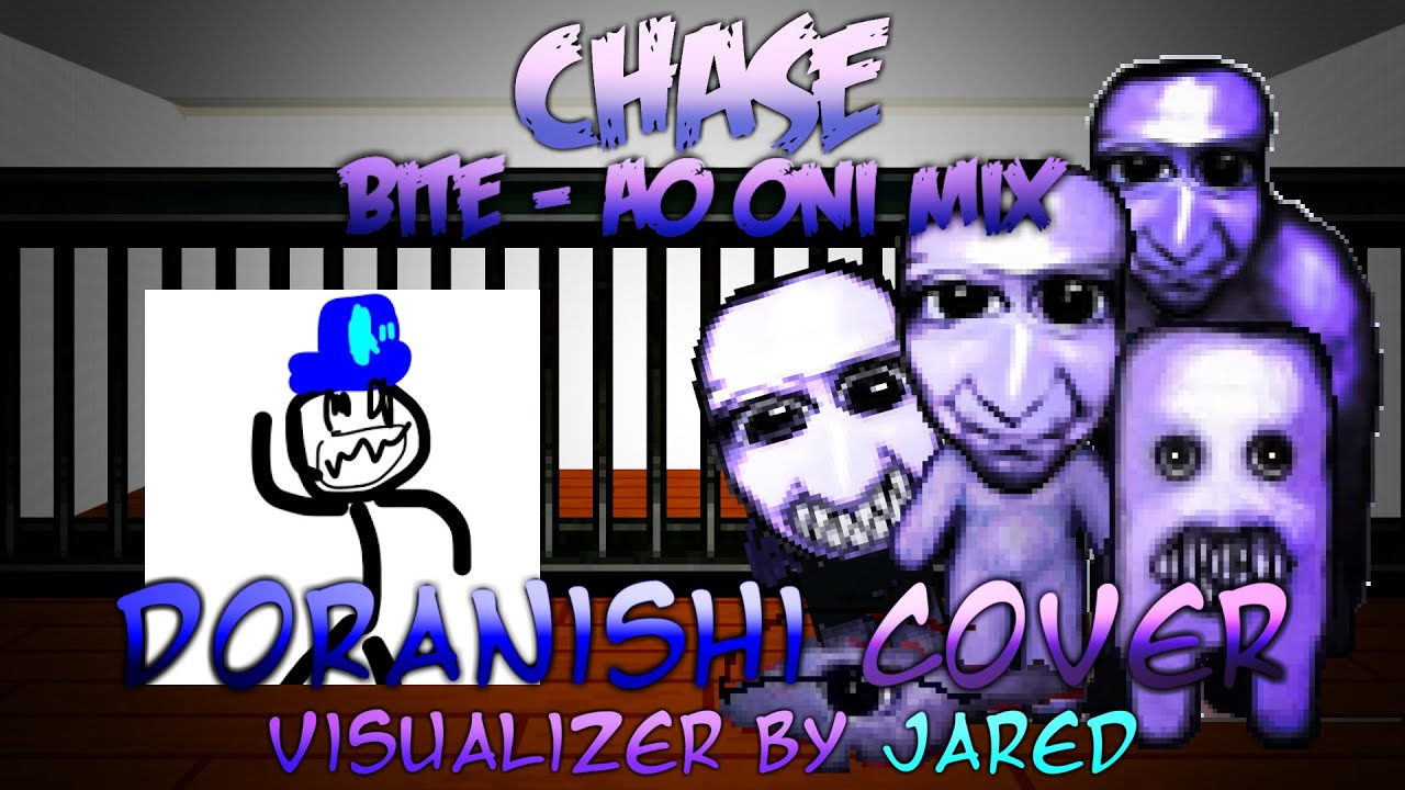 CHASE (BITE AO-ONI MIX) but it's ドラにし sing it - Friday Night Funkin'