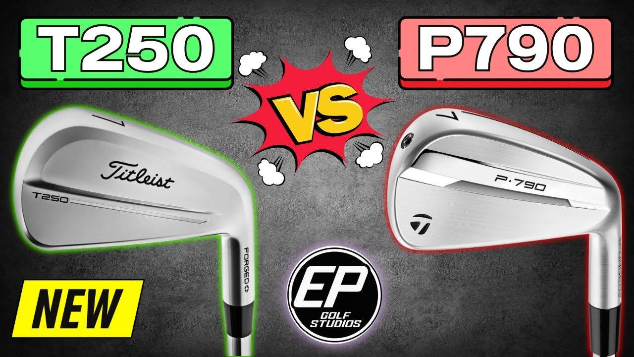 КТО ЛУЧШЕ?! Titleist T250 против Taylormade P790 — битва игроков на дистанции (С ПРОМАХАМИ!)