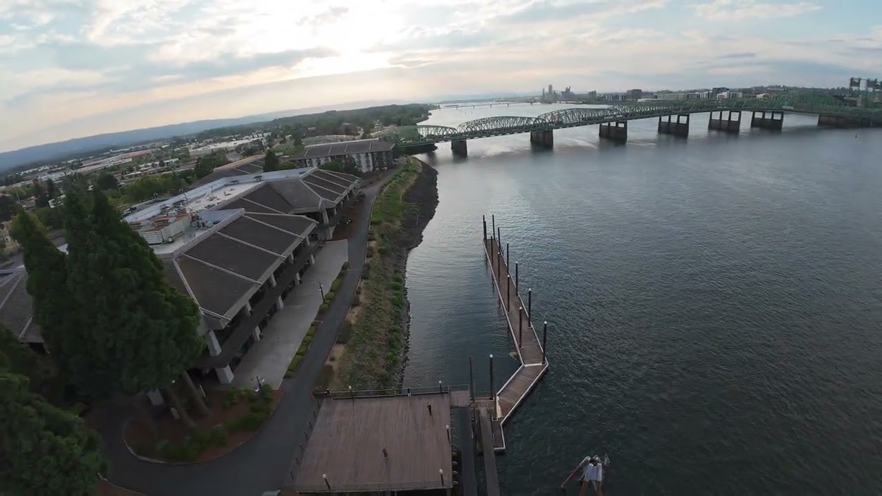 Hayden island on the Colombia River.
