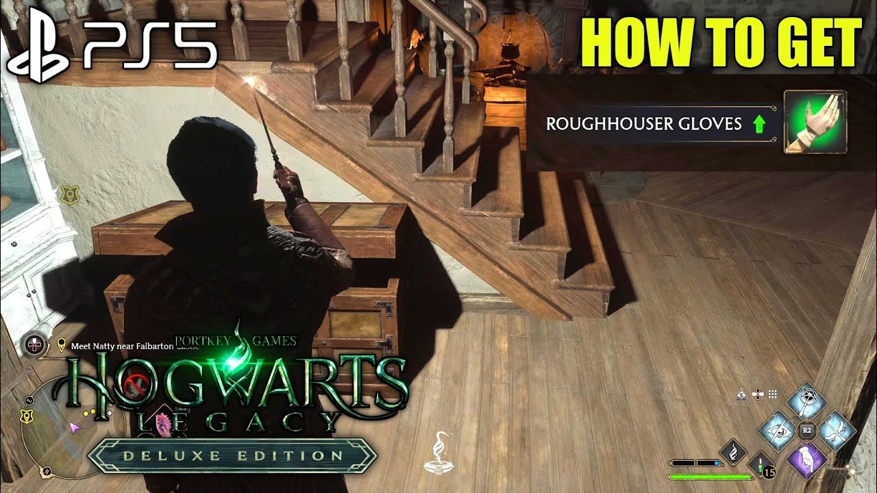 How to Get Roughhouser Gloves HOGWARTS LEGACY Roughhouser Gloves Location | Hogwarts Legacy Gloves