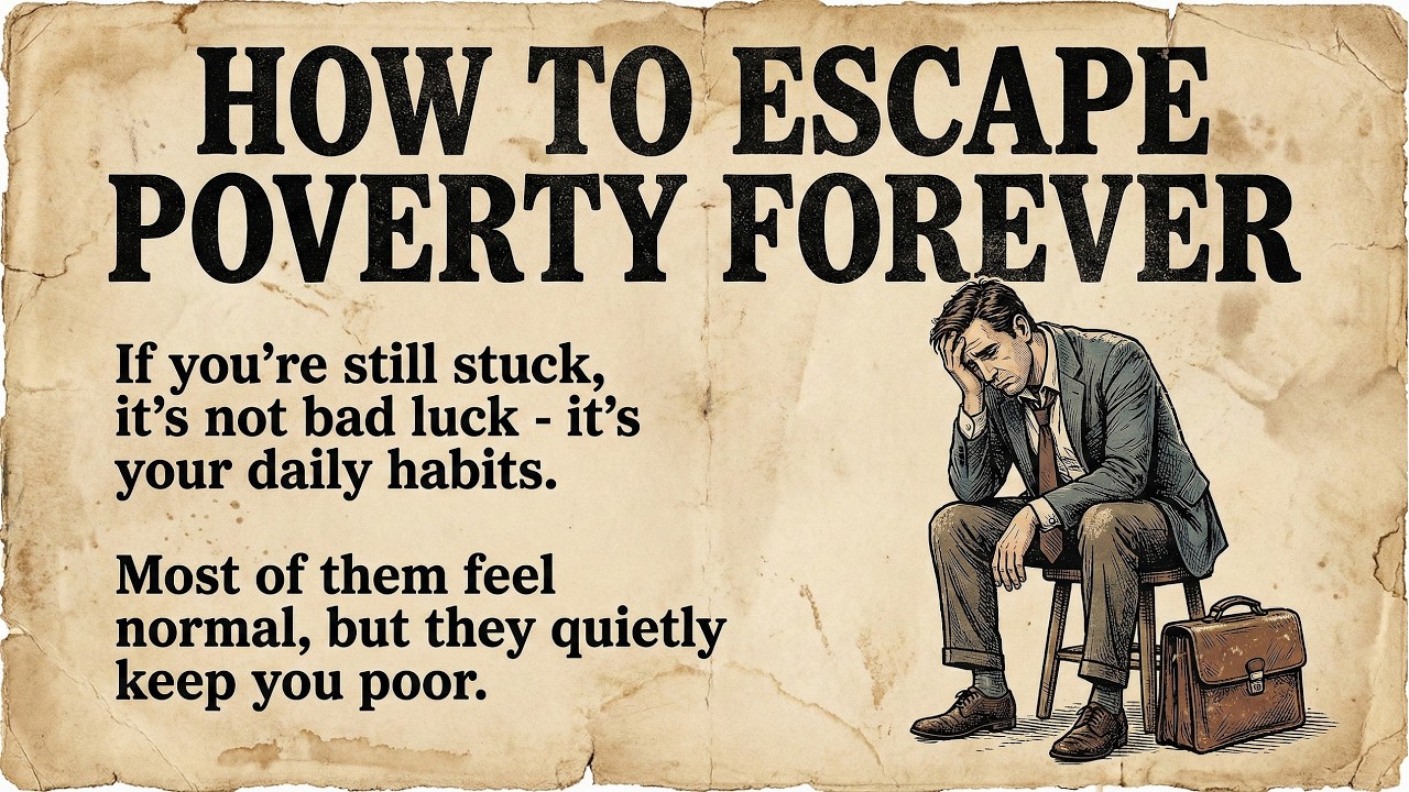 How To Escape Poverty Forever | Personal Growth | Learn English