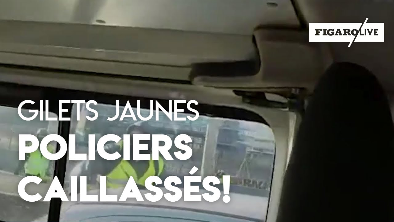 «Gilets jaunes»: ces CRS filment leur caillassage!