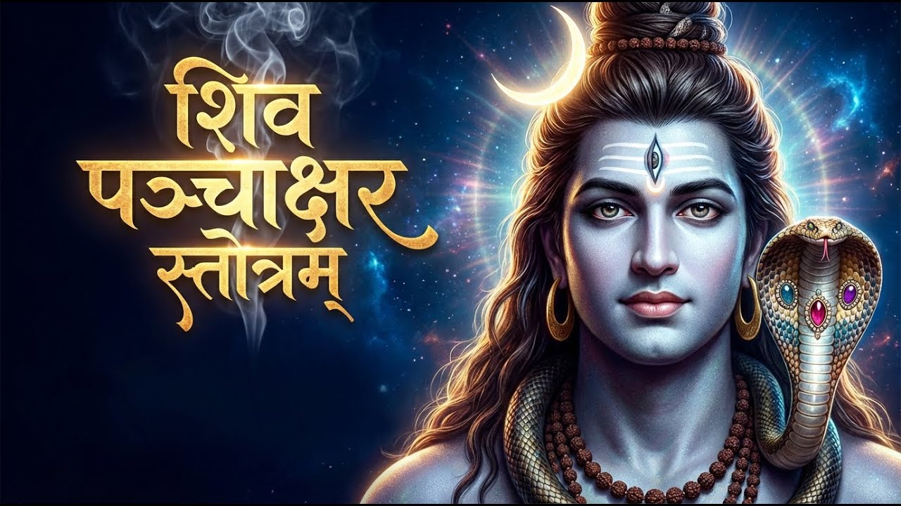 शिव पञ्चाक्षर स्तोत्रम् - Śiva Pañcākṣara Stotram | Sacred Hymn to Lord Shiva | Meditative Chant