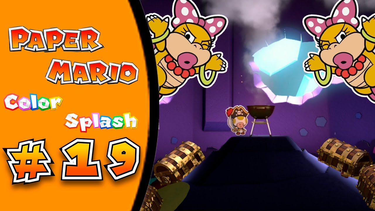La BARBACOA es el ONE PIECE | Paper Mario Color Splash #19
