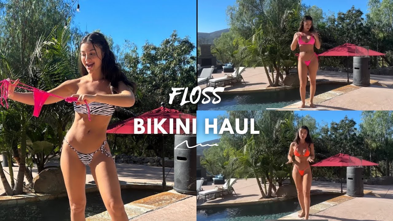 FLOSS BIKINI HAUL.. YES.. ANOTHER HAUL! | GABRIELLA ELLYSE