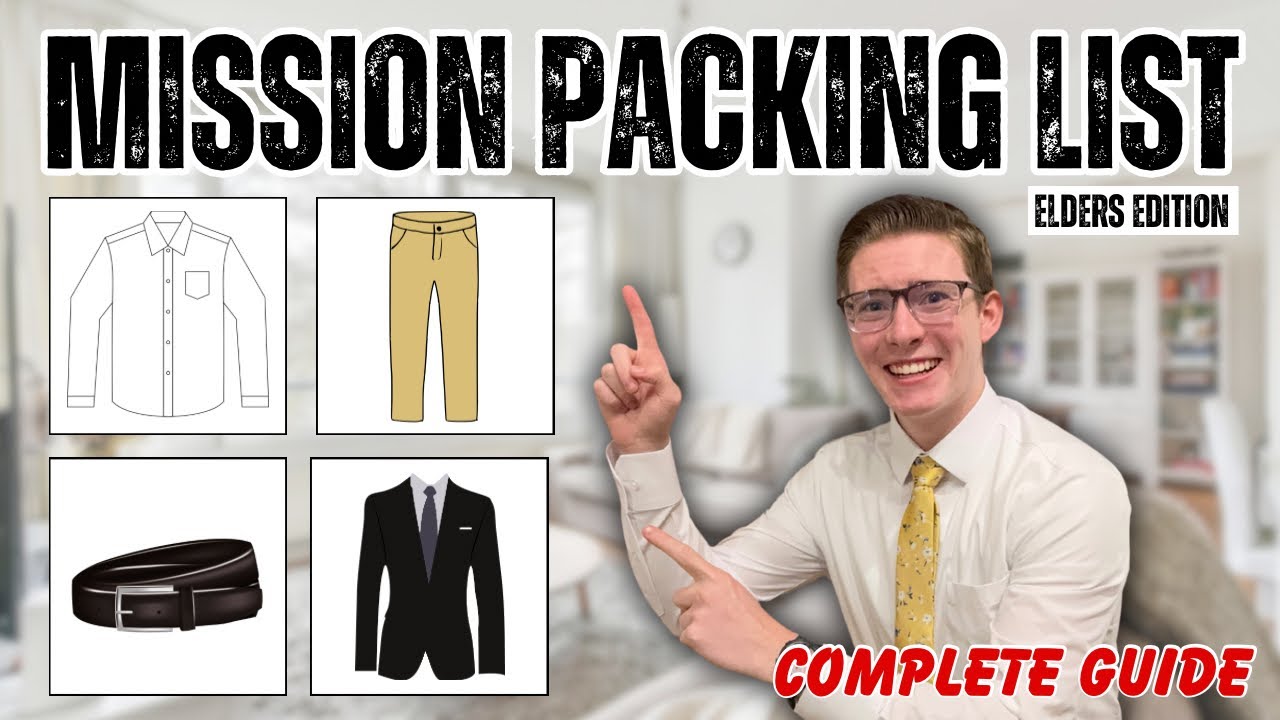 Everything I&rsquo;m Bringing on My Mission | Packing Guide