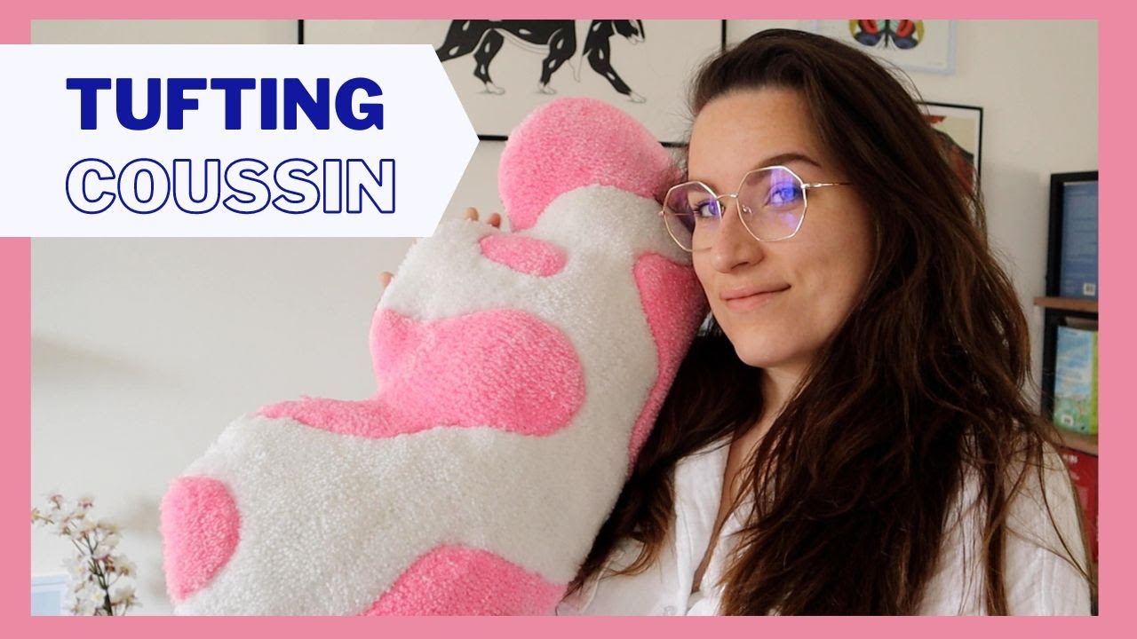 TUFTING TIME 🔥 Créer un coussin tufté