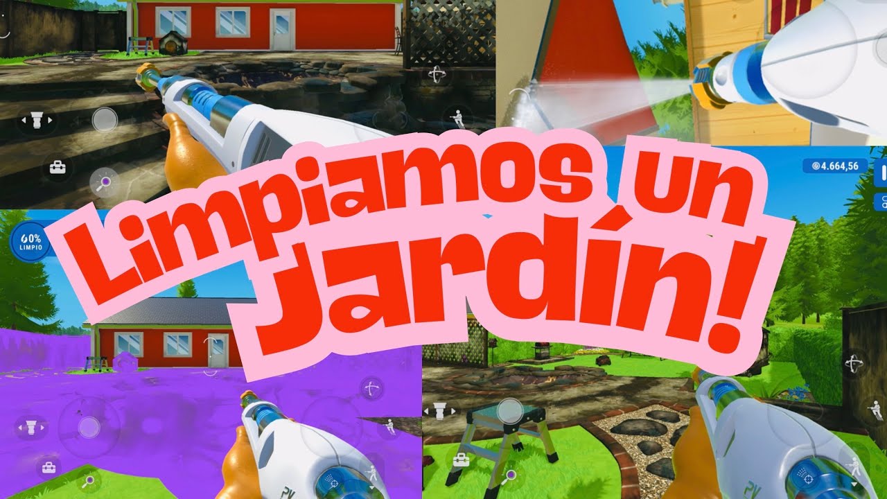 ¡LIMPIAMOS UN JARDÍN MUY SUCIO!🏡🤢 ASMR PowerWash Simulator (No talking) ✨ Miss ASMR mx
