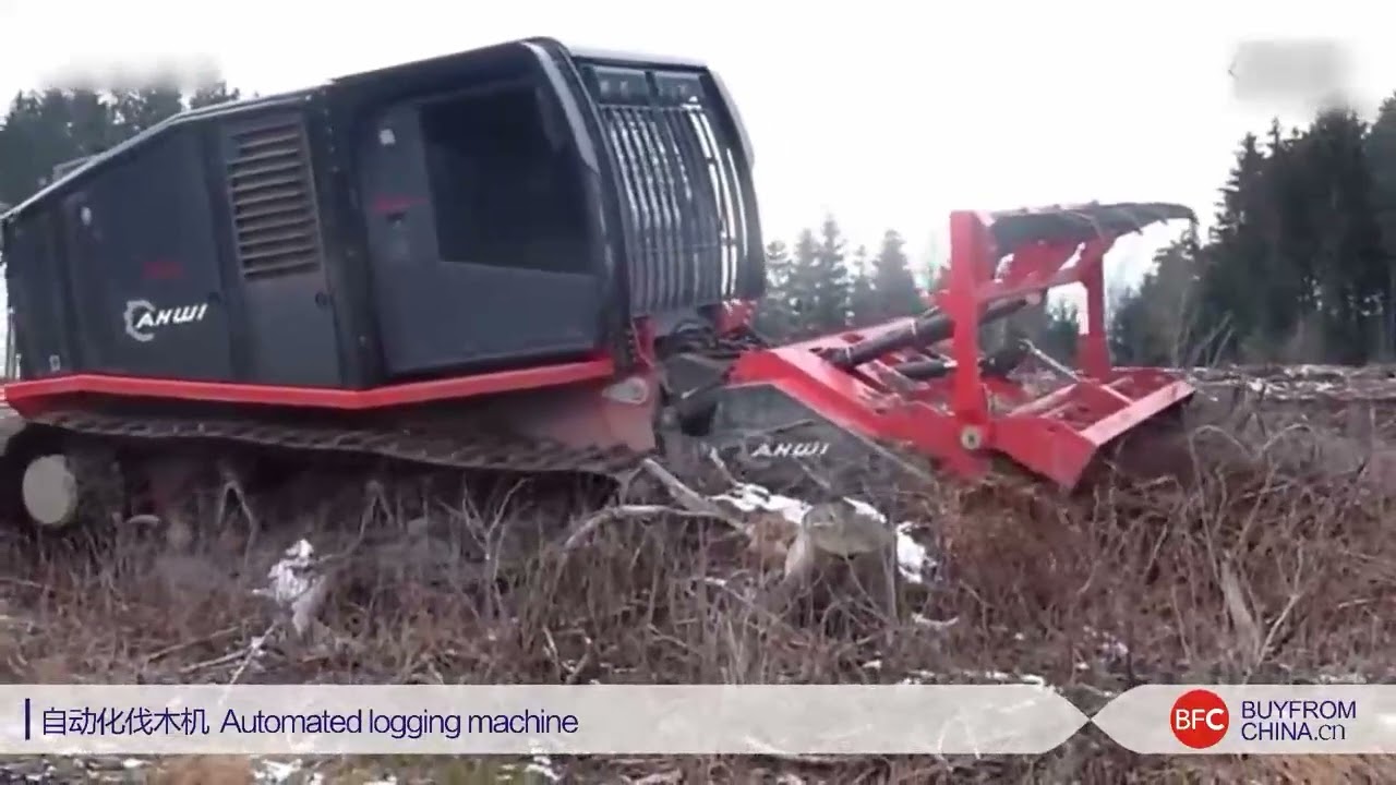 Automated logging machine
