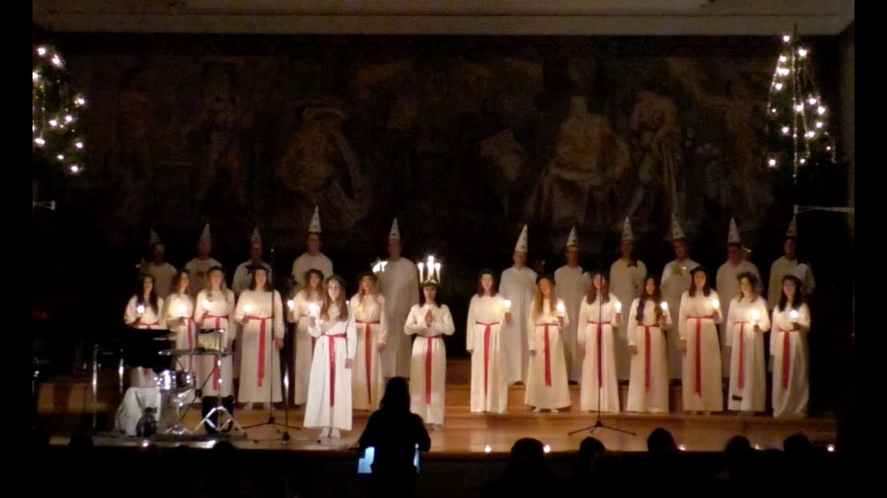 Luciamorgon på Per Brahegymnsiet 2018