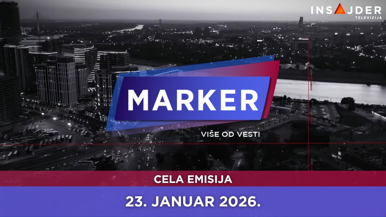 MARKER - CELA EMISIJA za 23. januar 2026.
