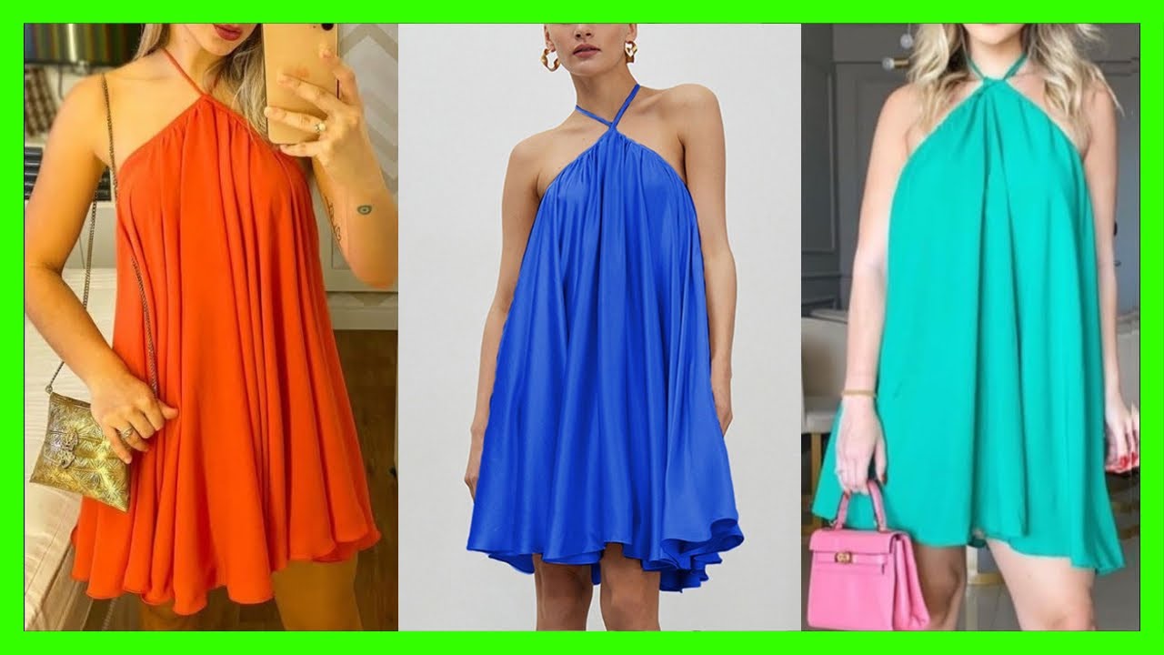 COSTURE UM VESTIDO FRENTE ÚNICA | Camila Modesto