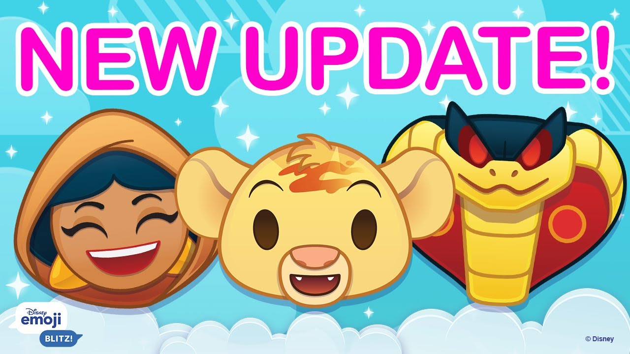 NEW BABY SIMBA EMOJI Disney Emoji Blitz Update Gameplay | Lion King + Snake Jafar (Aladdin) Event