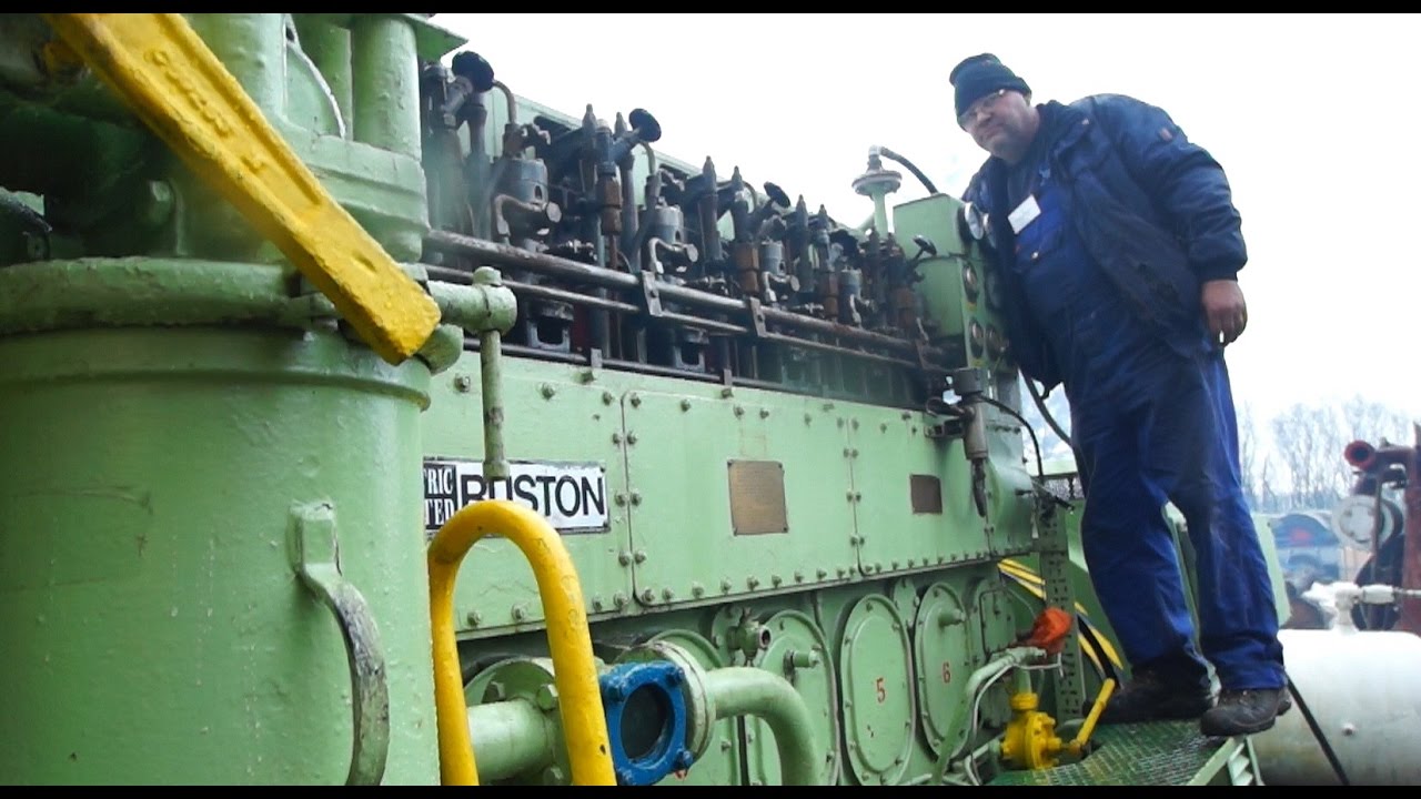 English Ships diesel, Ruston & Hornsby/ The Engine Collection/ Denmark/ Djursland