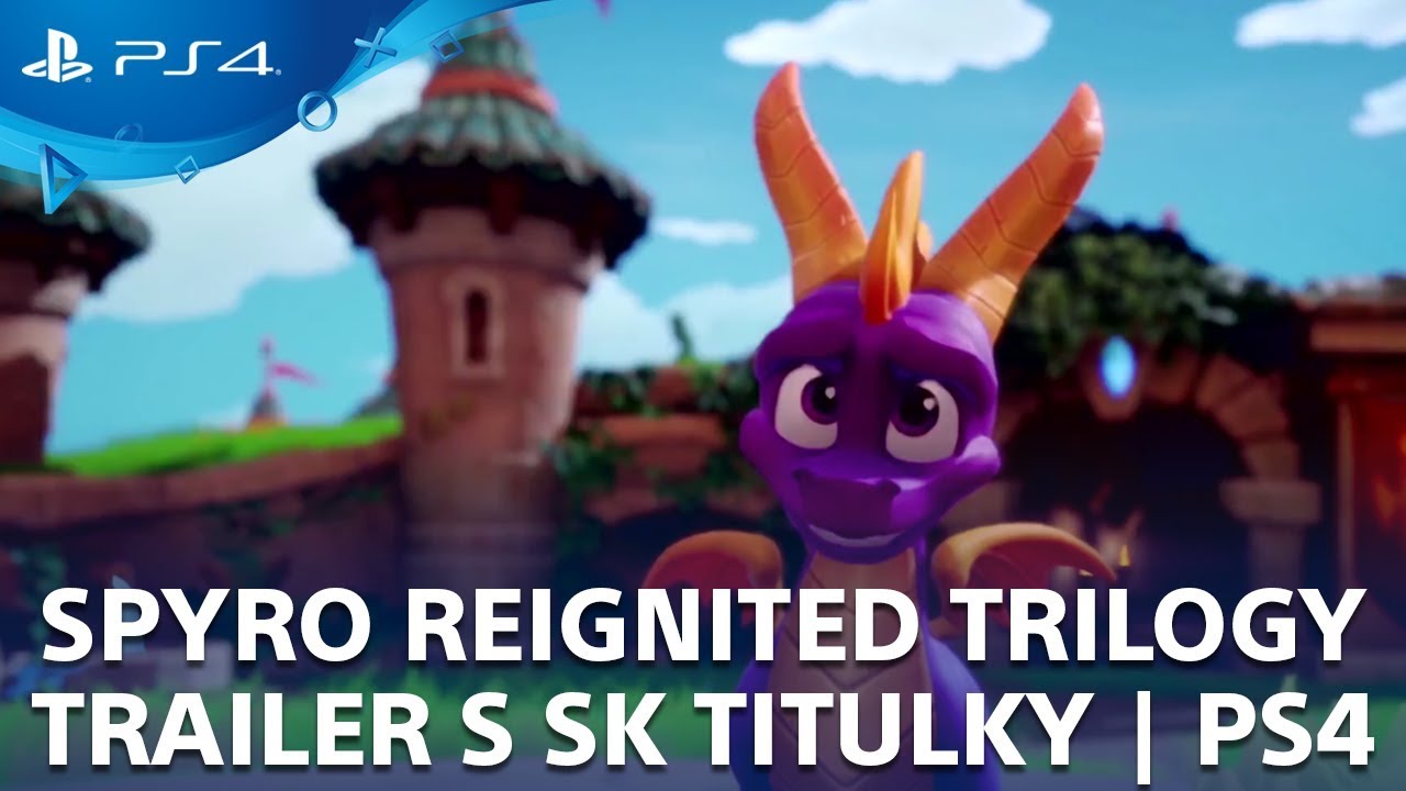 Spyro Reignited Trilogy launch trailer s SK titulky | PS4