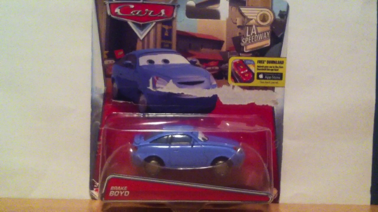 Brake Boyd - Disney Pixar Cars diecast review Toy Mattel