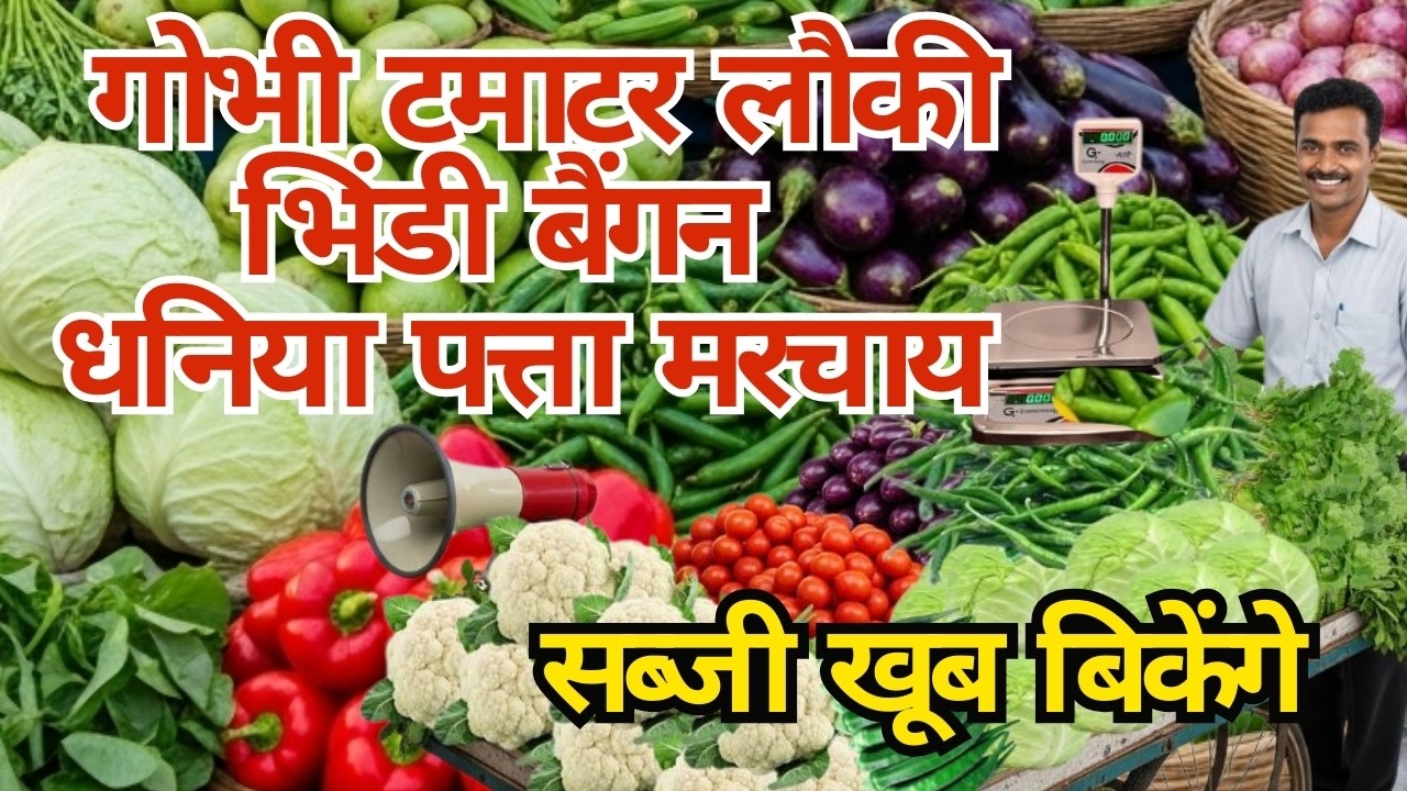 #सब्जी प्रचार गोभी टमाटर लौकी भिंडी बैंगन धनिया पत्ता मरचाय बेचे के प्रचार रिकॉर्डिंग ! #trendingnow