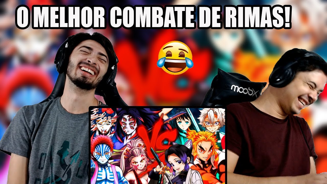 REACT Luas Superiores VS. Hashiras | Combate de Rimas (Prod. Micael)