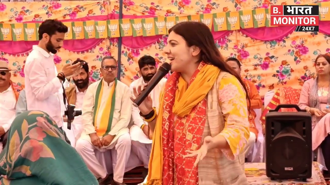 Devyani Rana की Kangrail में बड़ी Rally Baba Chanchal ने किया गर्मजोशी से स्वागत
