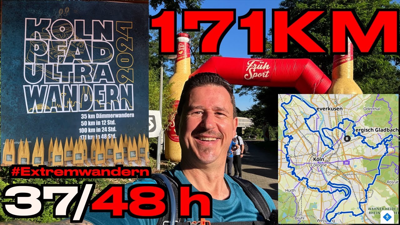 Kölnpfad Ultrawandern 171 km