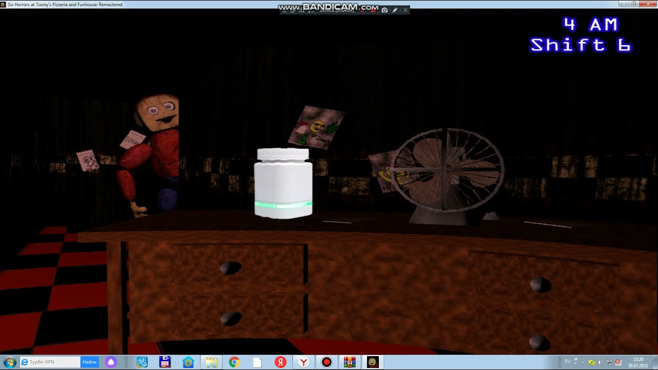 Six Horrors Remastered (night 6 complete)