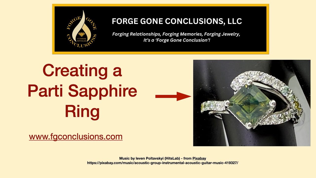 Creating a Parti Sapphire Ring