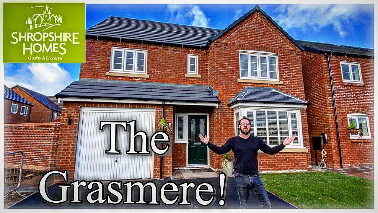 INSIDE Shropshire Homes 'THE GRASMERE' With Office Pod! Show Home Tour! Ivetsy Fields - New Build UK
