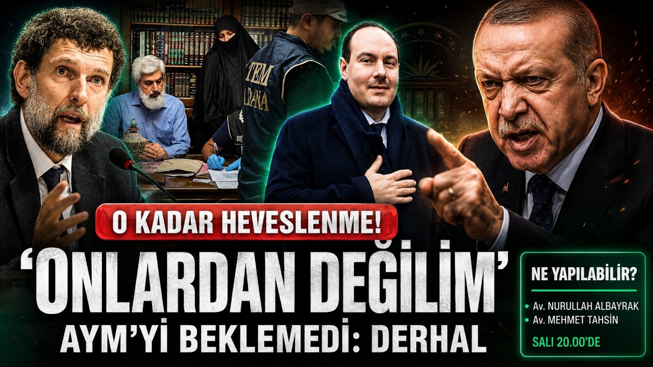 AYM'yi beklemedi: Derhal bırakın! Osman Kavala serbest kalacak mı? AİHM ne dedi? | Ne yapılabilir?