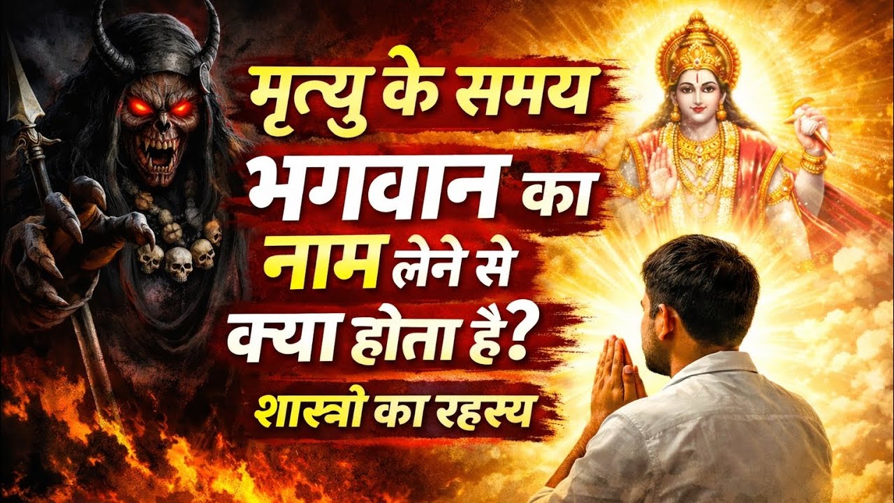 मृत्यु के समय भगवान का नाम लेने से क्या होता है? शास्त्रों का रहस्य”