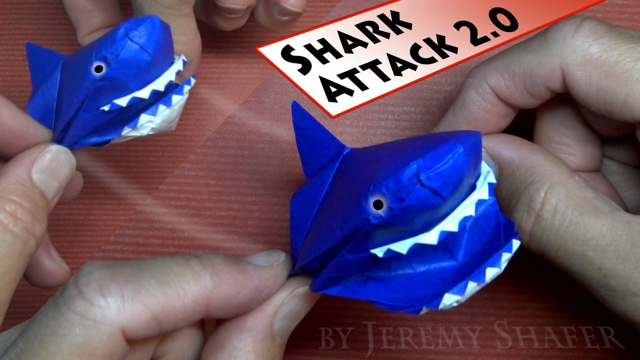 Origami Shark Attack 2.0 🏄🏻‍♂️🦈