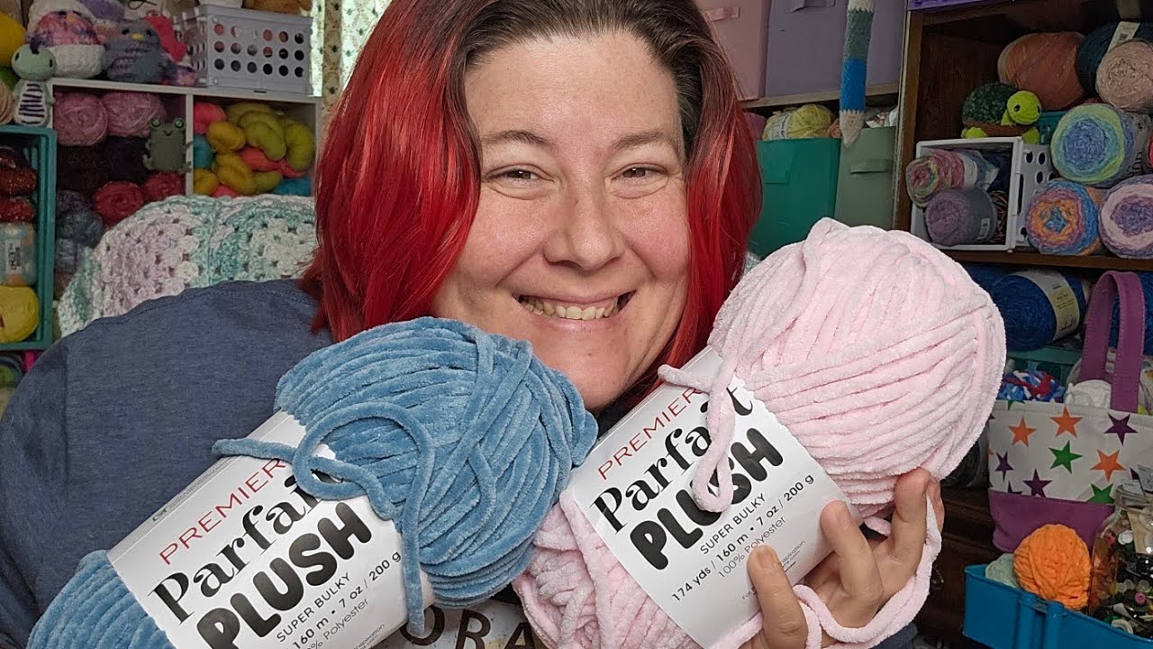 NEW parfait PLUSH yarn