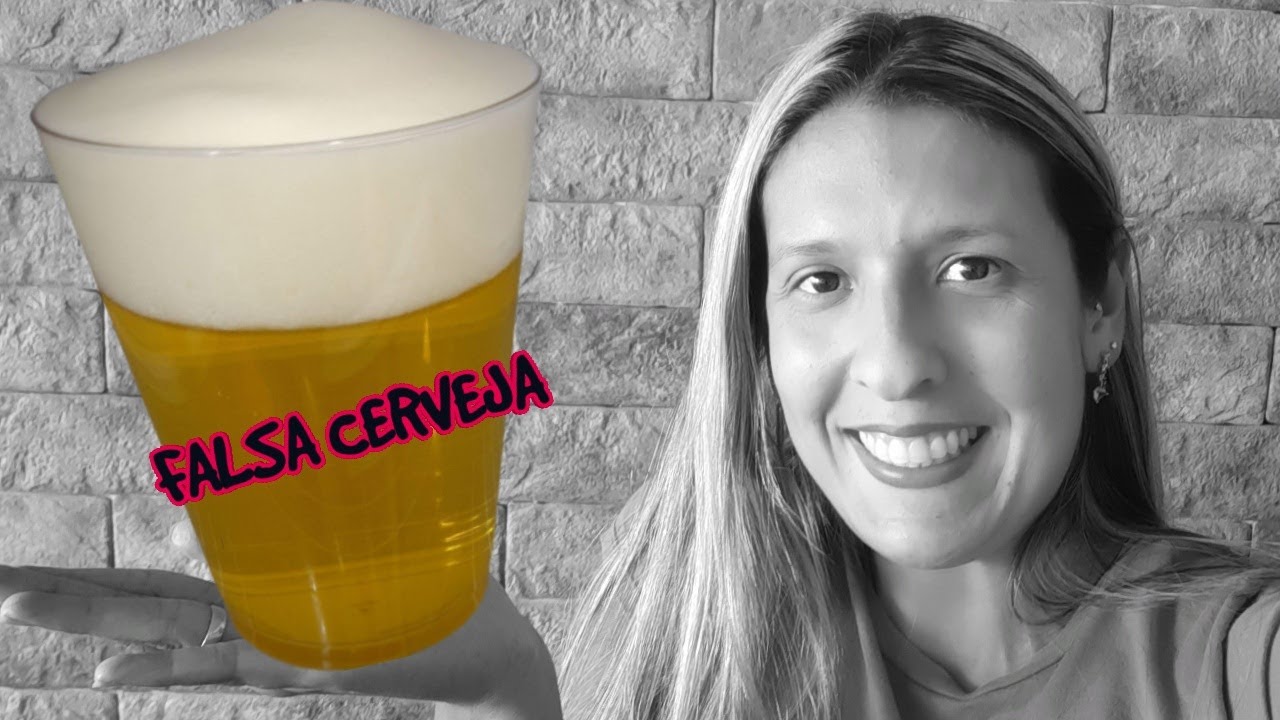 Falsa Cerveja/Chopp (Com apenas 2 ingredientes)