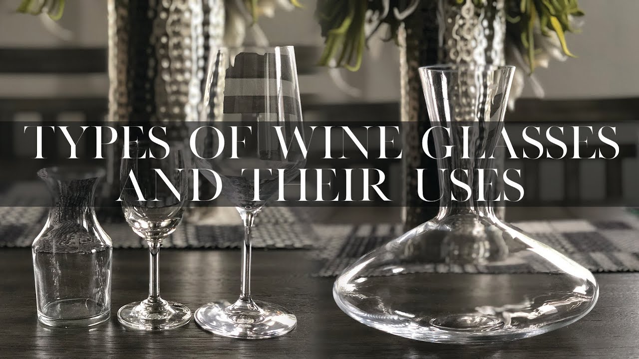 Wine Week | Exploring Different Types of Wine Glasses and Their Uses!