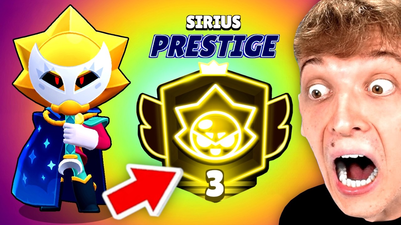 SIRIUS auf 3000🏆 PUSHEN! Erster PRESTIGE 3 BRAWLER! 😱