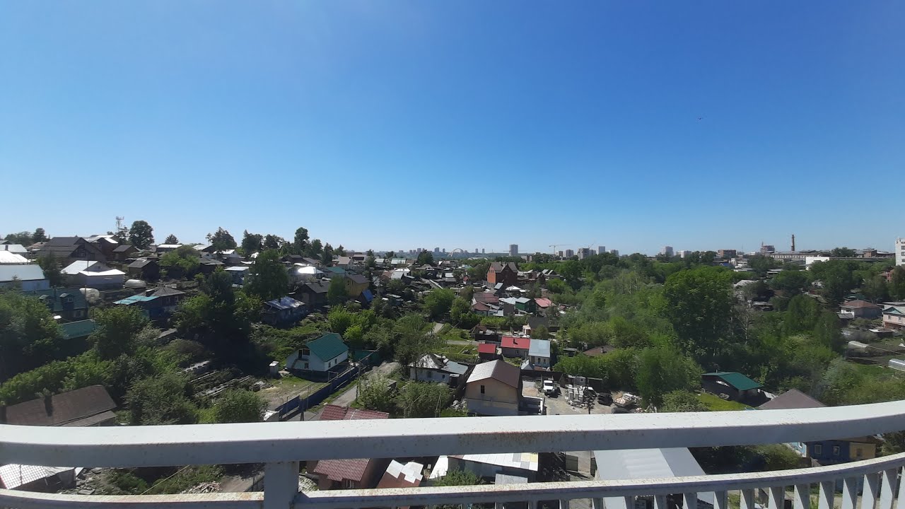 Кировский мост. Новосибирск.