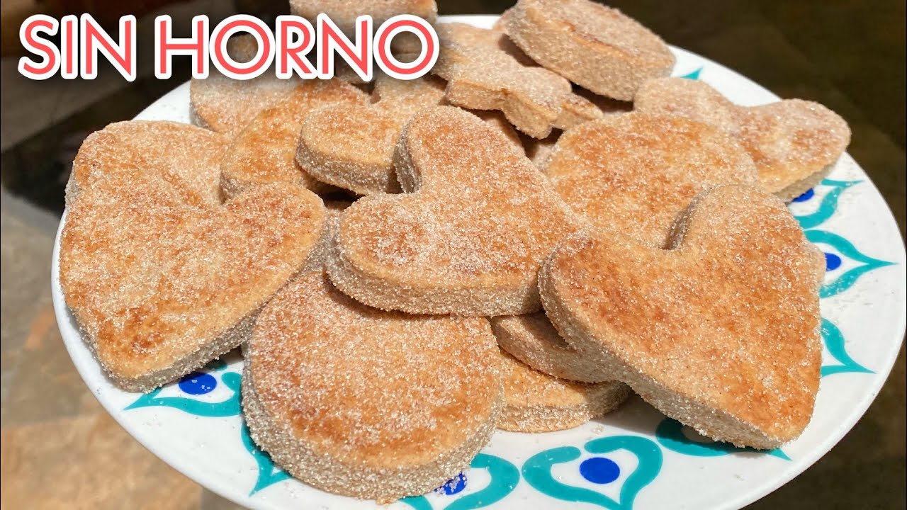 GALLETAS DE CANELA (sin horno) receta f&aacute;cil