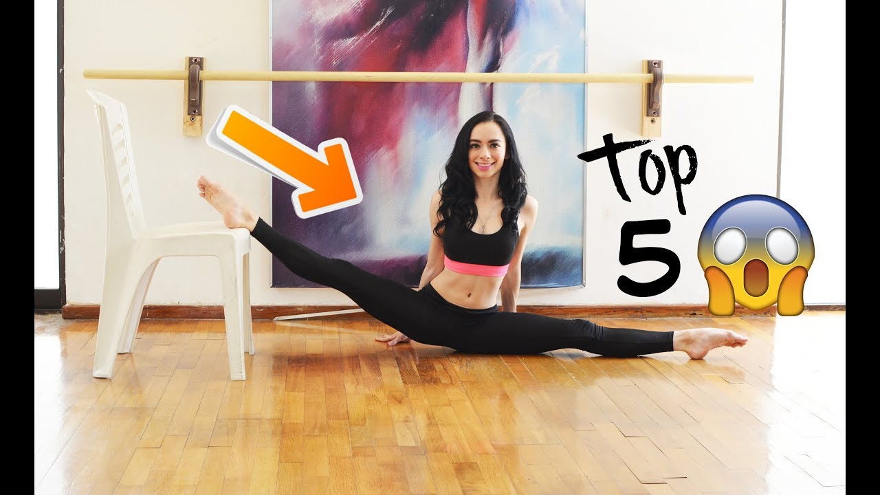 Top 5  ejercicios de ELASTICIDAD / Perfecta de Pies a Cabeza (Dani Zilli)