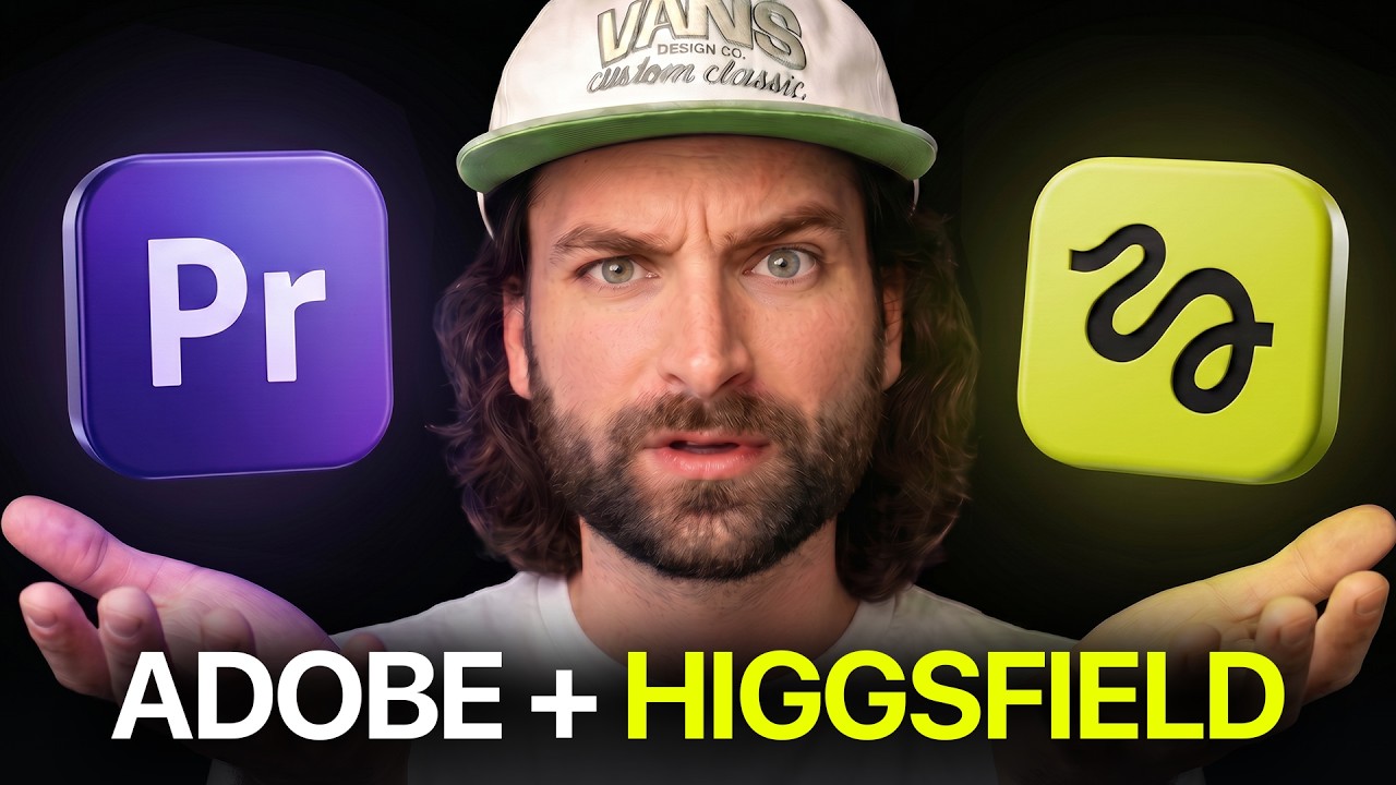 AI-плагины захватывают видеомонтаж (Higgsfield x Adobe)