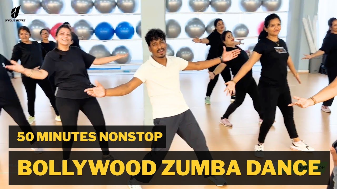 50 Minutes Nonstop Bollywood Dance Workout Video | Zumba Fitness With Unique Beats | Vivek Sir
