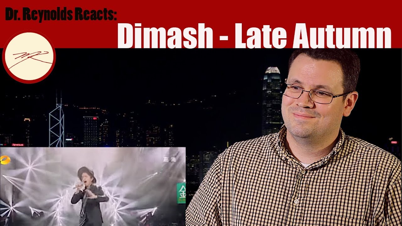Voice Teacher Reacts to Dimash performing Late Autumn / Autumn Strong