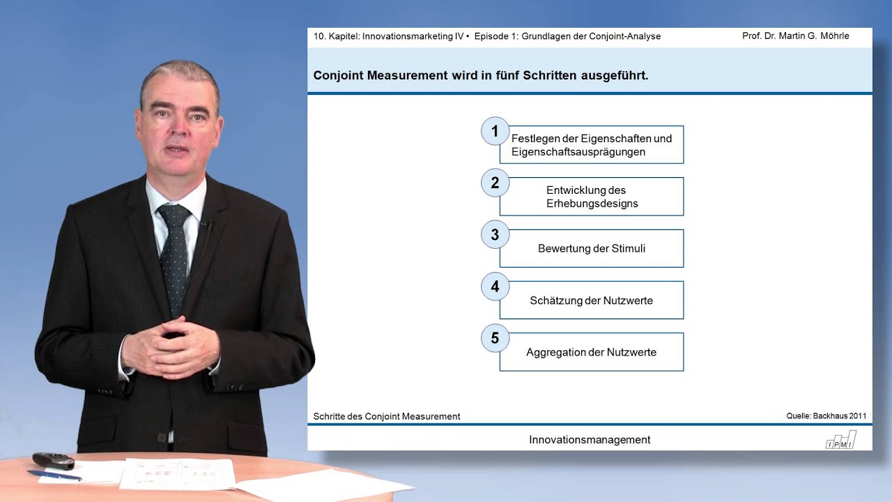 Episode 1: Grundlagen der Conjoint-Analyse [Kapitel 10: Innovationsmarketing IV]