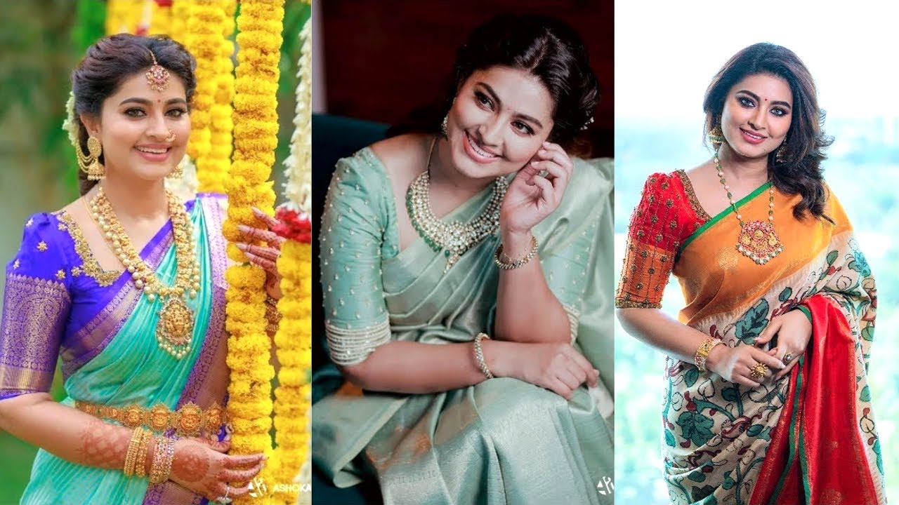 Actress Sneha Saree Collection On Festivals and Events | Sneha Sarees and Jewellery | Lifestyle TV