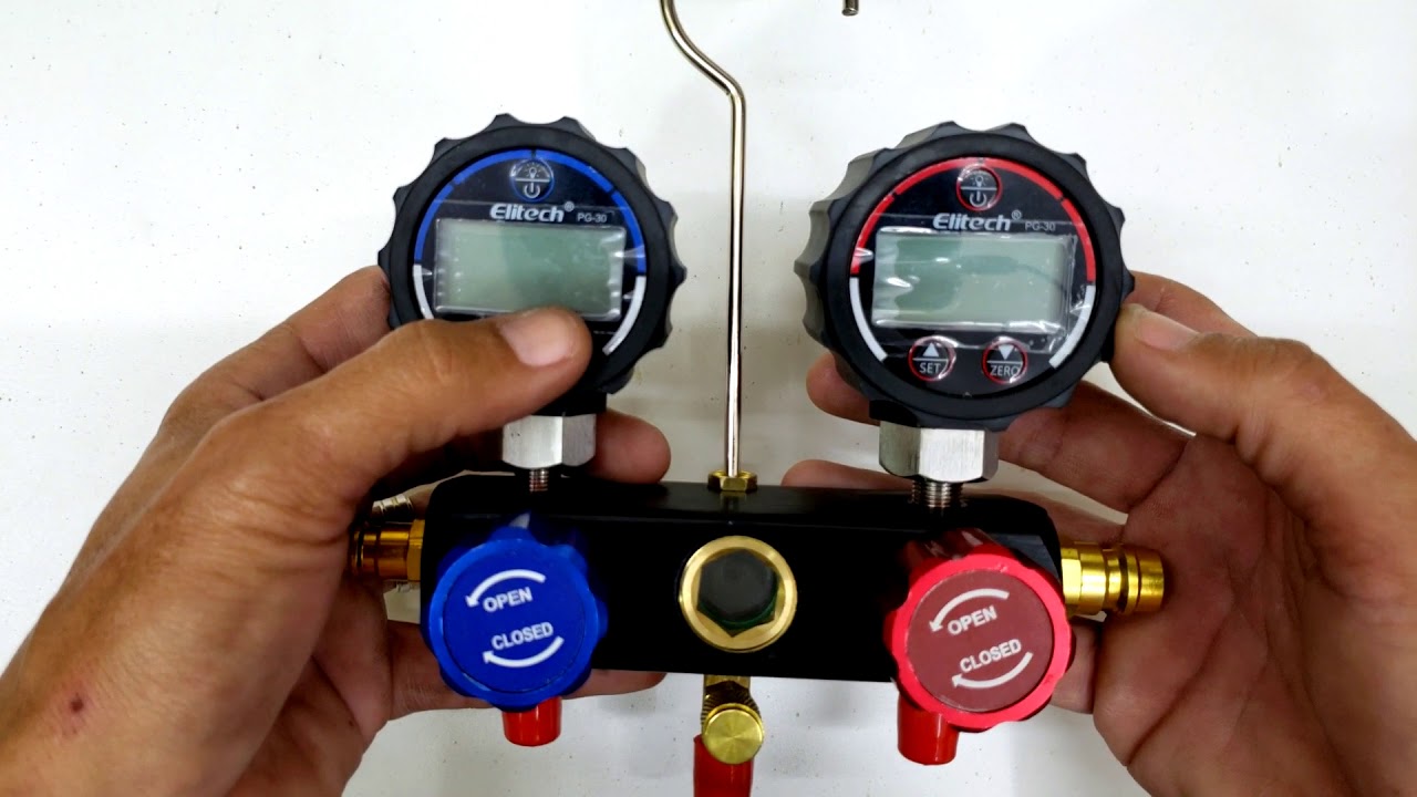 Para 87 tipos de gás, manifold digital DMG1 fácil e prático.