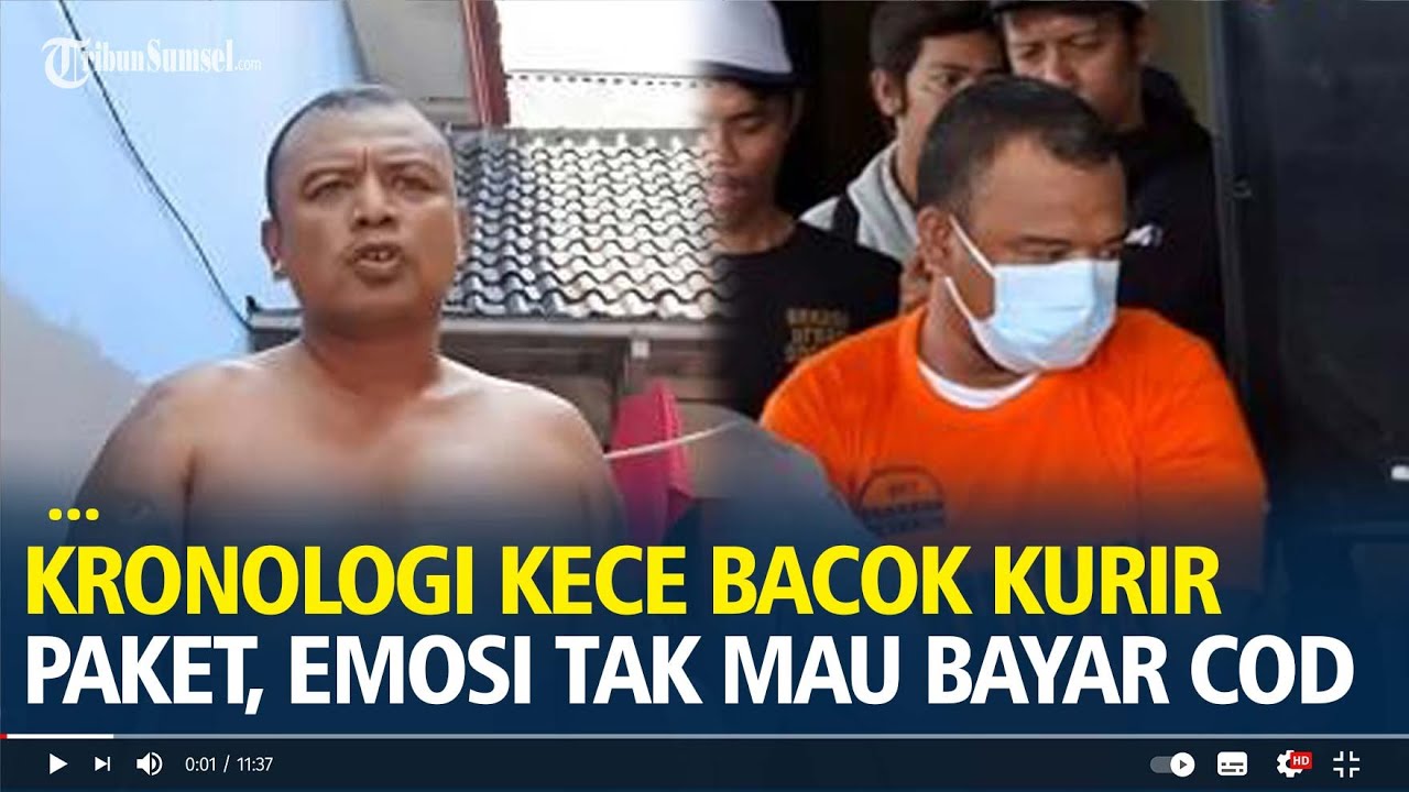 Kronologi Kece Bacok Kurir Paket di Bekasi, Emosi Tak Mau Bayar COD Malah Anak yang Bayar